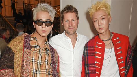 Winner Members Mino and Hoony at Burberry Spring 2018 